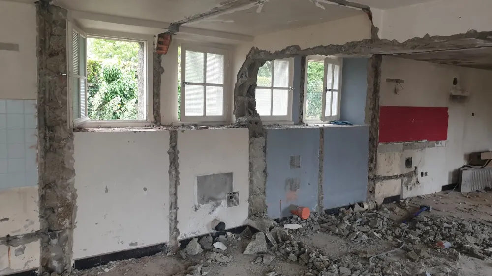 CUISINE PENDANT TRAVAUX L